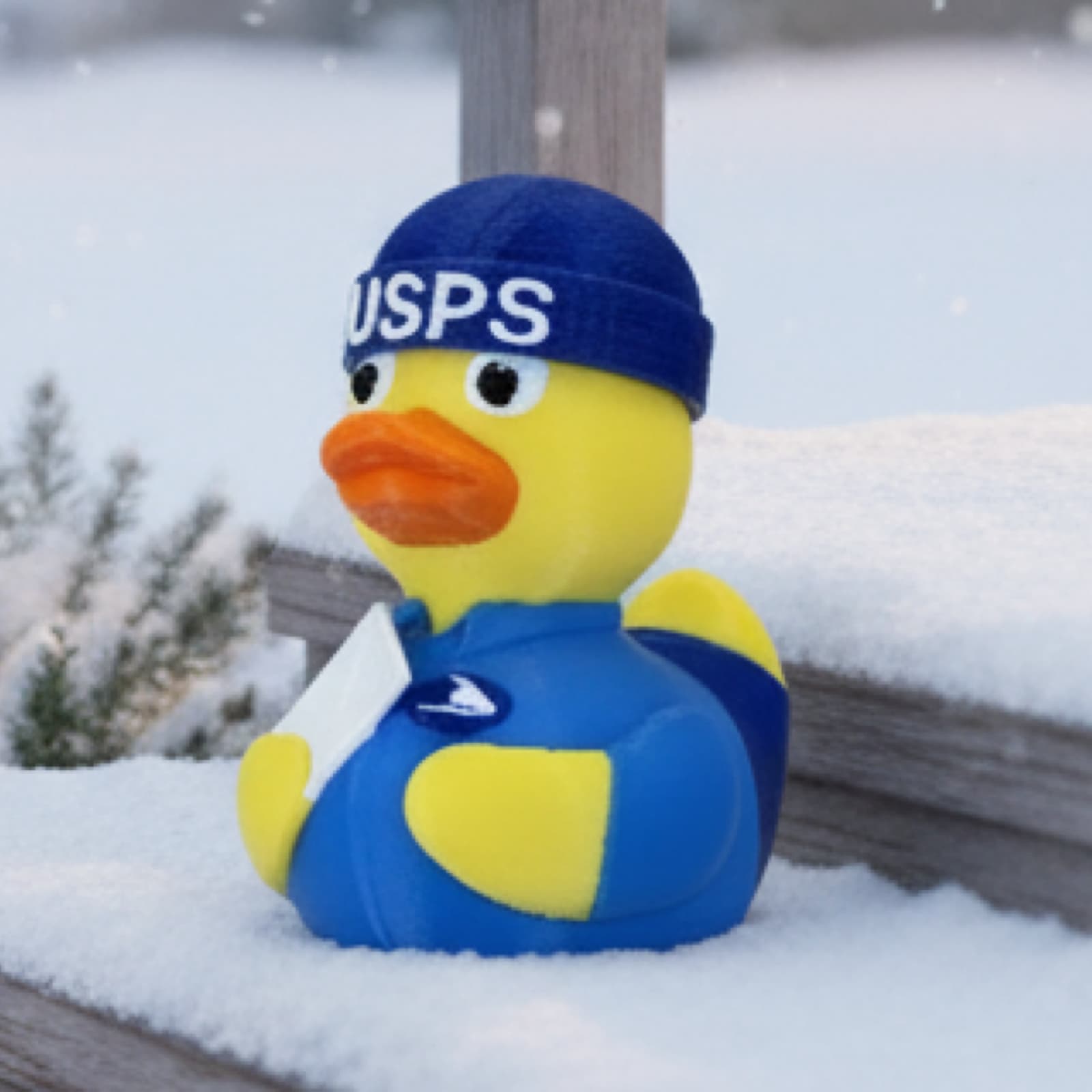 Mailman Duck Beanie Edition