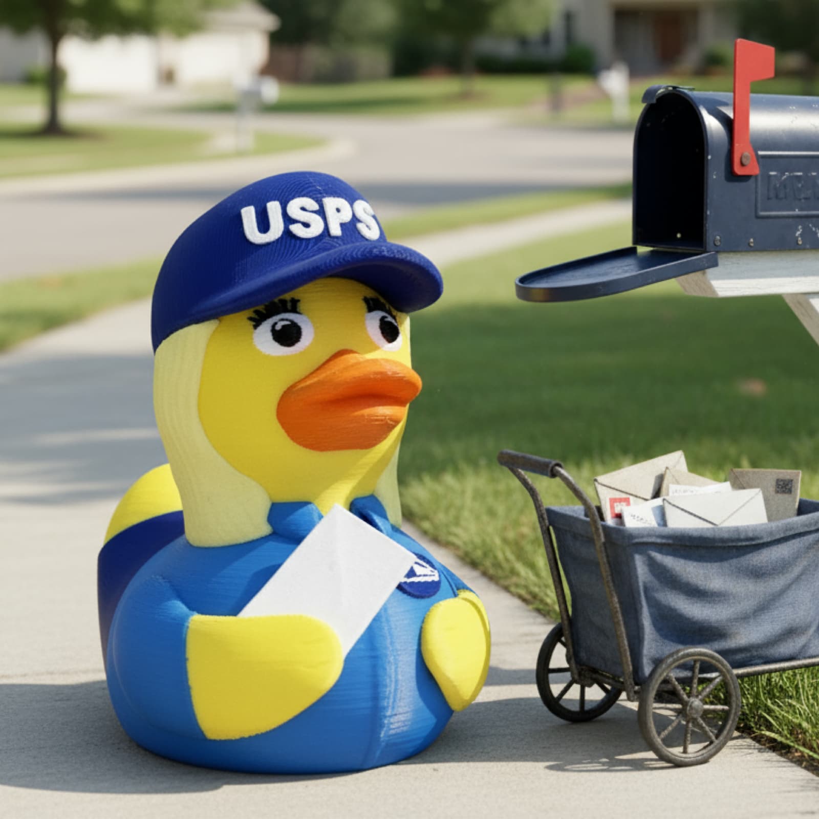 Mailwoman Duck