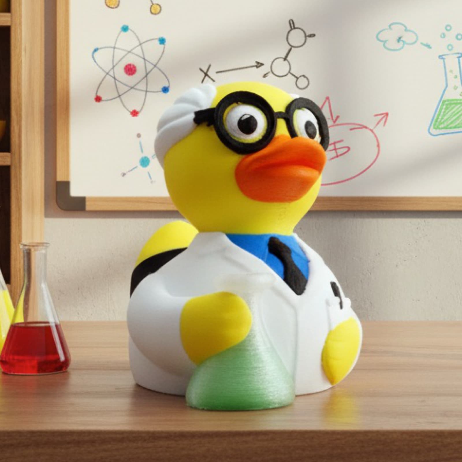 Scientist Duck