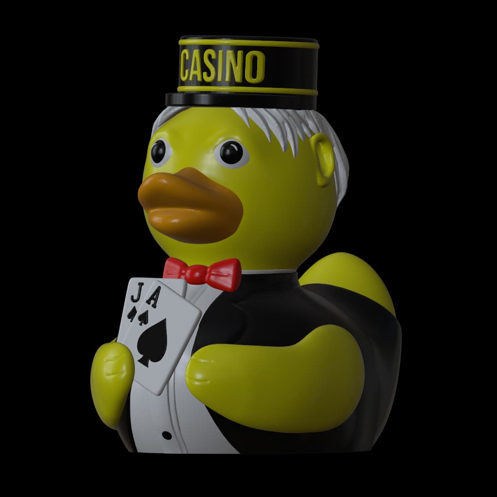Casino Dealer Duck product photo