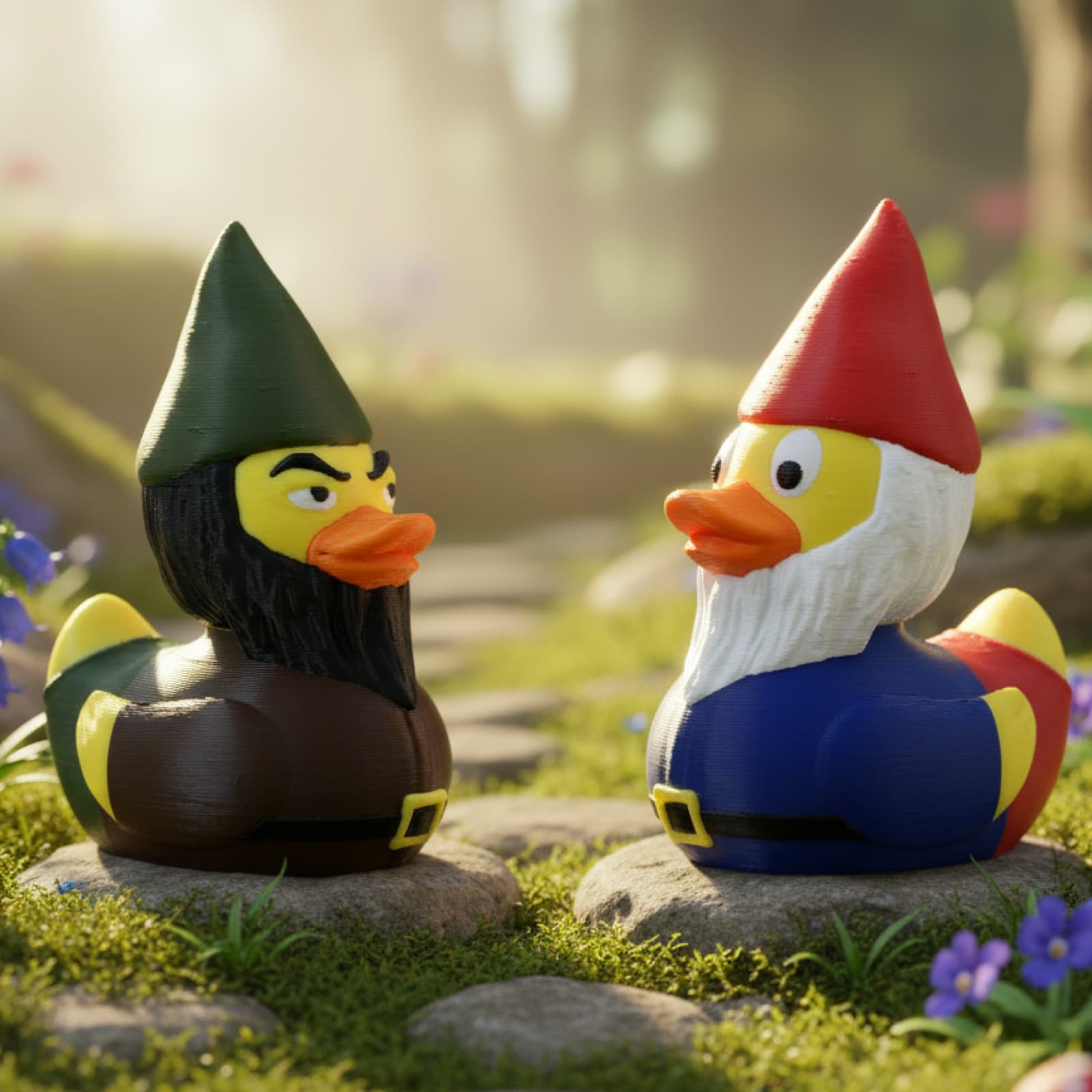 Gnome Duck lifestyle photo