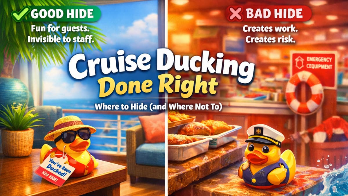 Cruise Ducking Done Right
