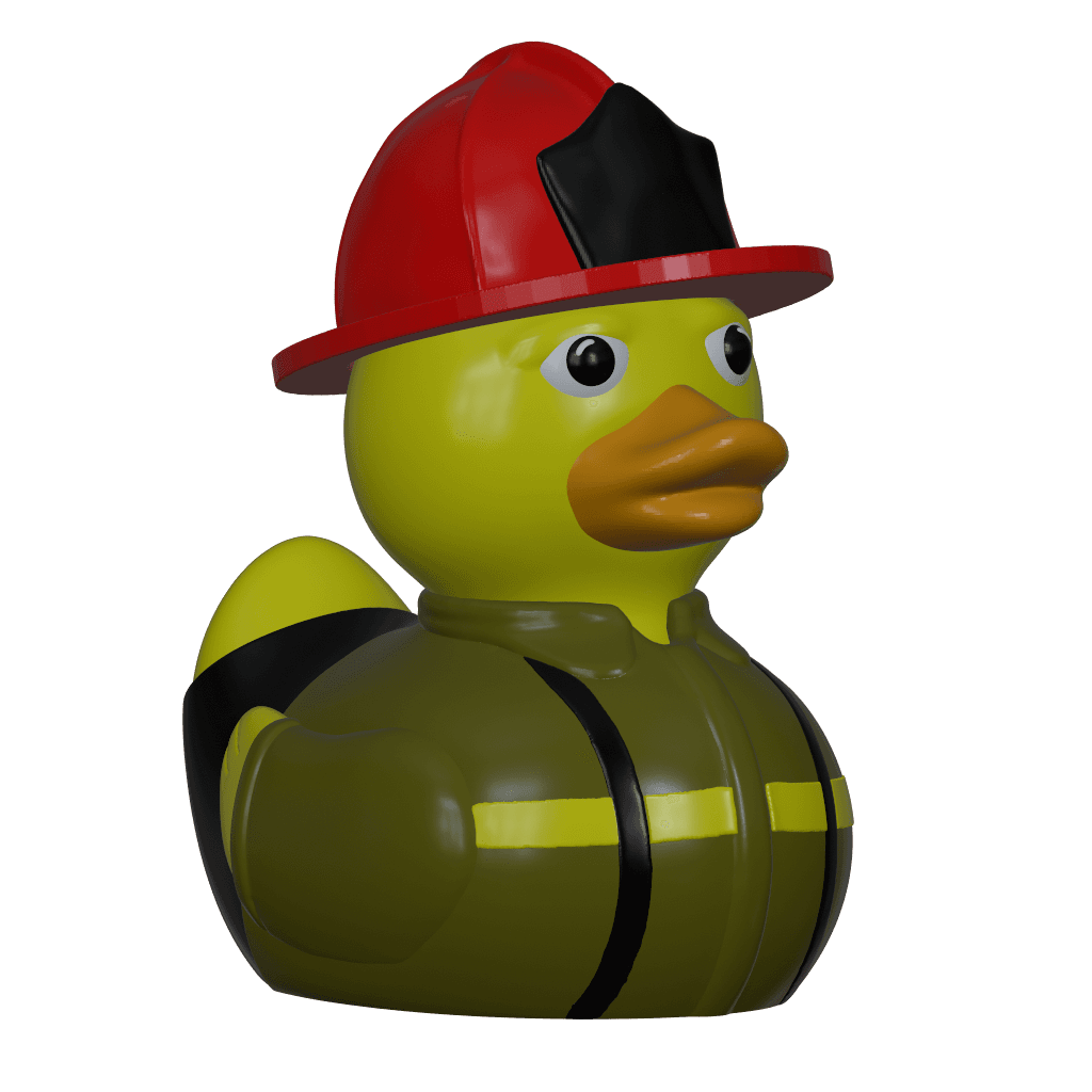 Firefighter Duck