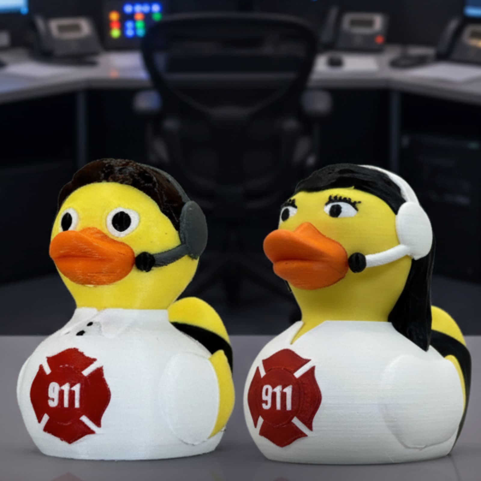911 Dispatcher Duck