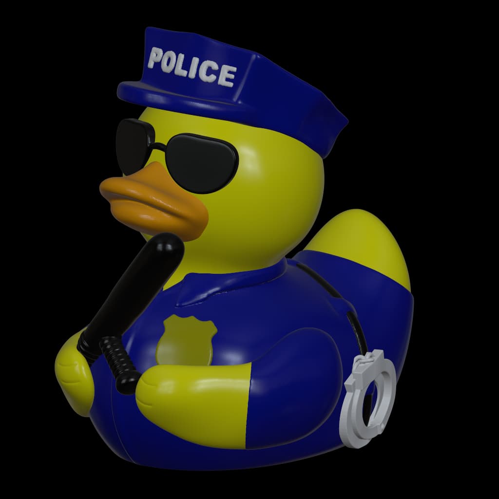 Police Duck product photo