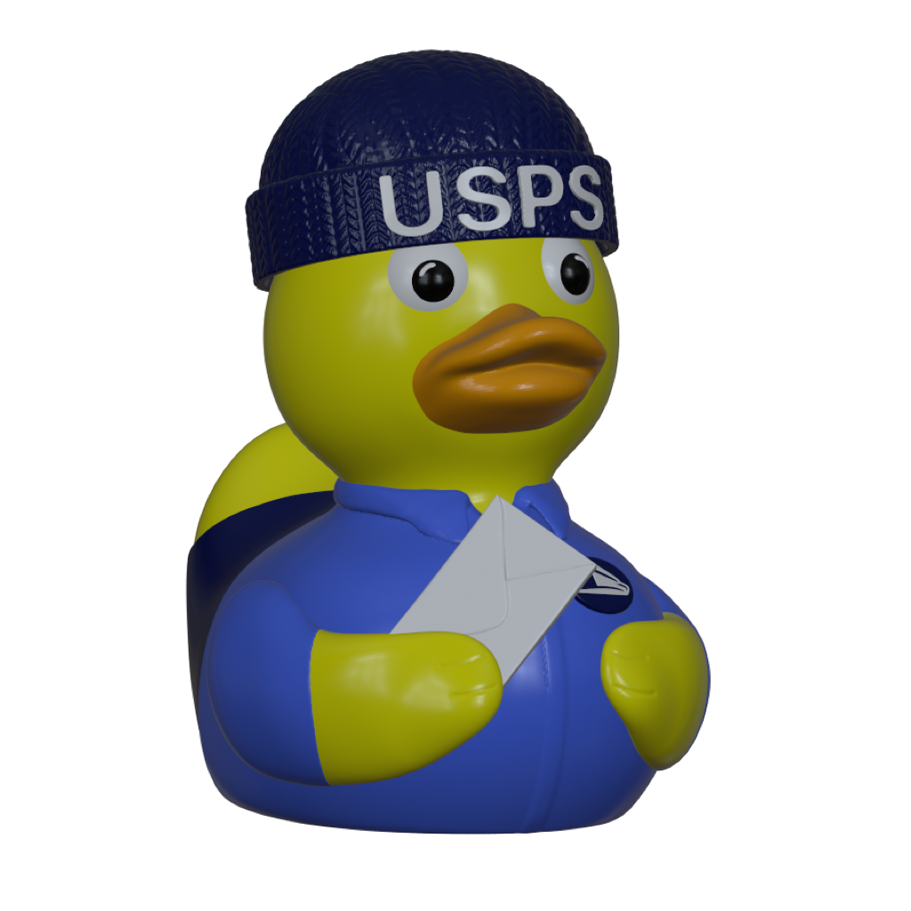 Mailman Duck Beanie Edition