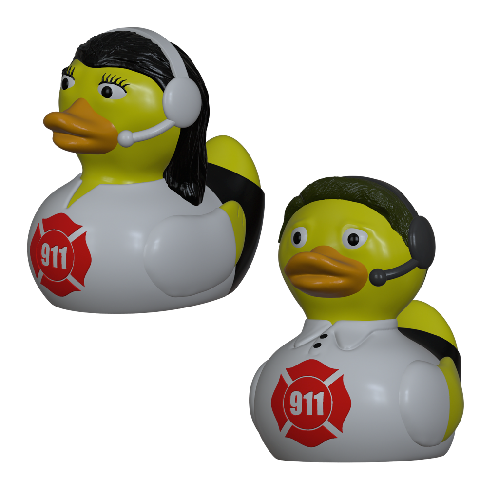911 Dispatcher Duck