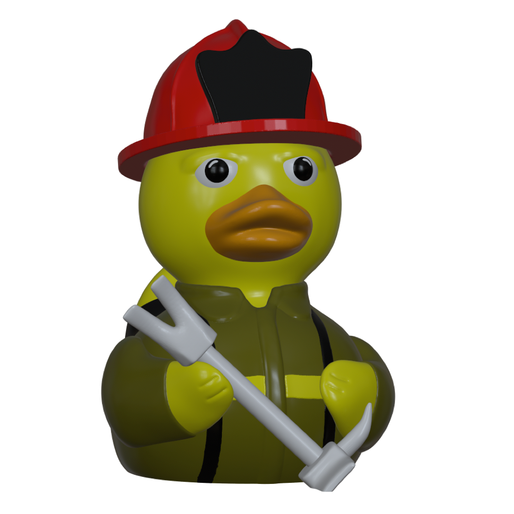 Firefighter Duck