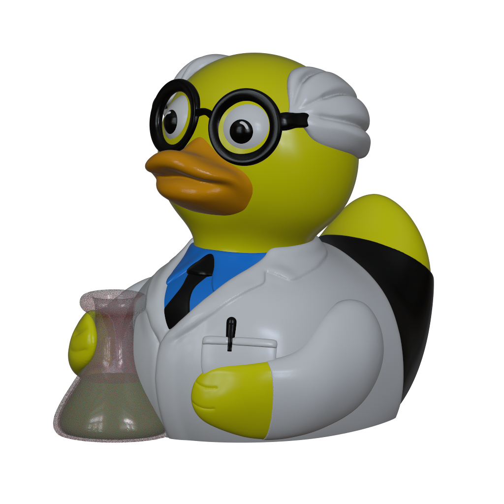 Scientist Duck